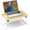 Wood, variant on Portable Lap Desk Bed Desk Lap Table Bed Table, Laptop Stand Breakfast Serving Tray, Foldable & Lightweight Mini Table, Lap Tablet Desk for Sofa Couch Floor - - Black