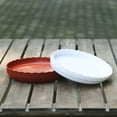 thumbnail image 6 of Joernso 2Pcs Portable Pot Tray Collecting Excess Drainage Plastic Wear-resistant Anti-deform Planter Tray for Garden, 6 of 8