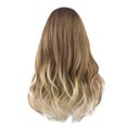 thumbnail image 2 of DOPI Women's Fashion Wig Brown Synthetic Hair Long Wigs Wave Curly Wig, 2 of 5