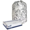 thumbnail image 7 of Genuine Joe, GJO01014, Clear Trash Can Liners, 100 / Carton, Clear, 60 gal, 7 of 7