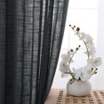 thumbnail image 2 of Amdohai Home Sheer Linen Textured Curtains Semi Sheer Drapes Light Airy Breathable, 2 of 9