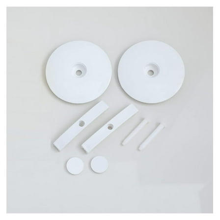 Exlonjet Side Bolt Cover Collection Compatible with HWMT-8733 HT100S HWMT-8733S HWMT-8733U HWMT-8737 HT1000 Small Compact One-Piece Toilet