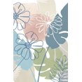 thumbnail image 2 of Kouta, Flora 13x18 White Modern Wood Framed Museum Art Print Titled - Tropical Flower Power III, 2 of 4
