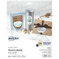 thumbnail image 3 of (2 pack) Avery Printable Oval Labels, 1.5" x 2.5", White, 180ct (22804), 3 of 10