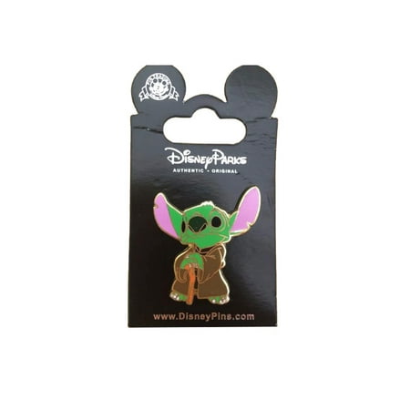 Star Stick Pin - Star Wars Stitch As Yoda Pin