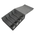 thumbnail image 4 of Caja de tarjetas de baraja, accesorios, caja de tarjetas de regalo para tarjetas de baloncesto, tarjetas coleccionables Negro, 4 of 8
