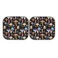 thumbnail image 7 of Haiem Mushrooms and Autumn Leaves Car Windshield Sun Shade (2 Pieces) Foldable Windshield Sun Shade Car Accessories for Truck SUV Pickup-Medium, 7 of 7