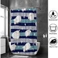 thumbnail image 4 of Bath Shower Curtain Liners 66"x72", Cute Funny SheepPolyester Waterproof with 12 Curtain Hooks Bathroom Accessories Decoration, 4 of 6