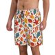 thumbnail image 2 of Balery Autumn Leaves Traje de Baño Estilo Hawaiano para Hombre, Shorts de Secado Rápido con Bolsillos-Large, 2 of 6