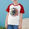 thumbnail image 2 of ZACPNCV Flag Shirt for Kids Boys USA Flag T-Shirt 4th of July Shirt Patriotic Tee Tops Independence Day Gifts Red 11-12 Years, 2 of 8