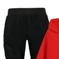 thumbnail image 6 of Gubotare Girls Fall Outfits Girls Warm Clothing Sets Long Sleeves Pullover Hoodie Sweatshirt Hooded Top Elastic Pants 2pcs Pant Sets Size 4T 5T (Red,4-5 Years), 6 of 6