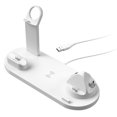 thumbnail image 3 of Wanyng 6 in 1 Wireless Charging Station 15W Fast Charging Stand for iPhone, Watch, Pods, Androids, Apple Charger Stand for Multiple Devices White, 3 of 7