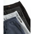 thumbnail image 3 of Lee Boys' Sweatpants - 4 Pack Basic Cozy Active Fleece Jogger Pants with Pockets (4-20), 3 of 7