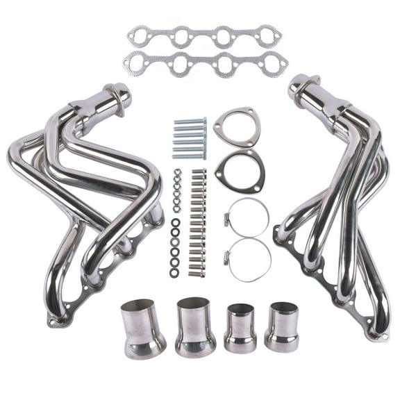 Mustrod For 1969-1979 Ford F-100 RWD 302W 5.0L V8 Exhaust Manifold Headers Stainless Steel w Gaskets