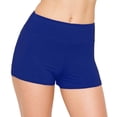 thumbnail image 2 of Pantalones cortos ALWAYS para mujer, entrenamiento, yoga, premium, suaves, azul, 2 of 6