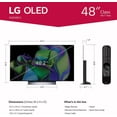 thumbnail image 3 of LG OLED48C3PUA 48 Inch OLED evo 4K UHD Smart TV with Dolby Atmos with a LG S95QR 9.1.5 Channel Soundbar with Subwoofer and Surround Speakers (2023), 3 of 9