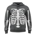 thumbnail image 4 of Rhuody Halloween Sweatshirt For Mens Long Sleeve Sweatshirts Cartoon Graphic O Neck Pullover Sweatshirt 3Xl Dark Gray, 4 of 4