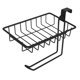 thumbnail image 1 of OUNONA Toilet Paper Holder Over Toilet Negro Con Y Almacenamiento, 1 of 7
