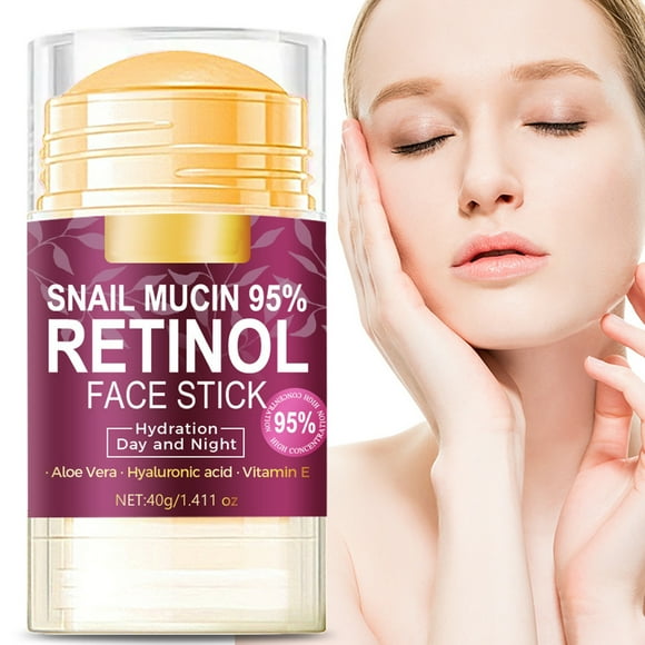 Holiday Gifts! Gspmoly Moisturizer, Snail Moisturizing Repair Cream Mucin Double Protection Stick 40G Face Cream