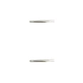 thumbnail image 2 of Jumpingount Pinzas para pestañas de acero inoxidable, pinza para cejas de alta precisión, fácil de limpiar, suministros para pestañas flexibles, Type1 NO1 Jumpingount CBP355771, 2 of 6