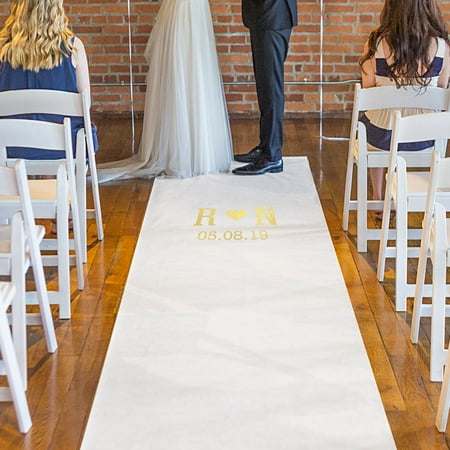 Personalized Wedding Aisle Runner