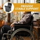 thumbnail image 4 of 4Pcs Drive Wheelchair Seats Rail Guides Replacement Wheelchair Part Seat Rail Guides Accessories, 4 of 4