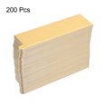 thumbnail image 3 of Uxcell 200pcs Mini Cake Boards, Mousse Cake Cardboards Rectangle for Cupcake Base(Gold), 3 of 5