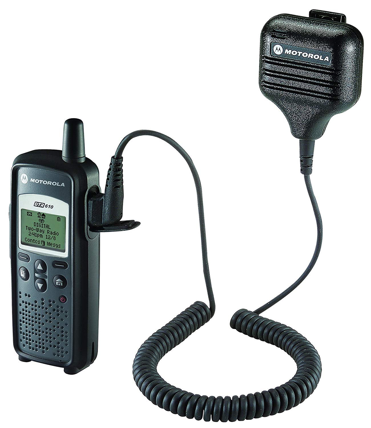Motorola 53862 External Speakers and Mic with Push-to-Talk Button 