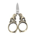 thumbnail image 1 of Vintage Embroidery Scissors with Soft Handle, Lightweight and Rustproof Stainless Steel Shears, for Embroidery, Sewing, Crafting, Cross Stitching, Knitting, Paper Cutting, Crafts, 1 of 7