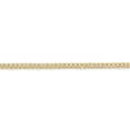 thumbnail image 3 of 14K Yellow Gold chain Curb 16 in 2.2 mm 2.2mm Flat Beveled, 3 of 5