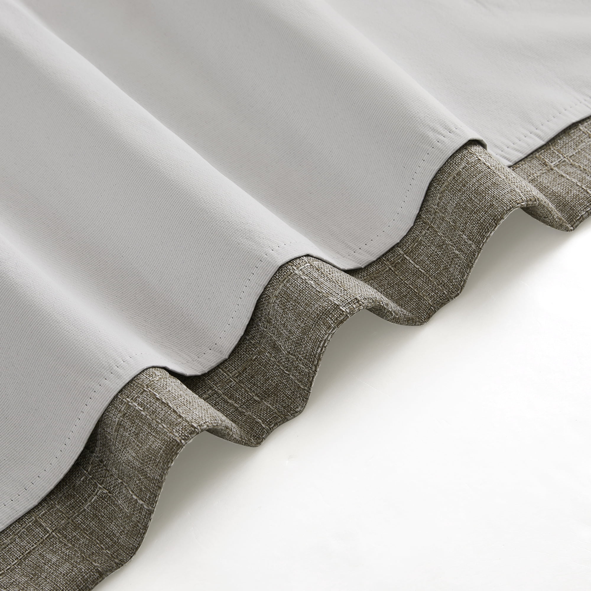 COLTON SUNSHIELD SIGNATURE Blackout Curtains for Living Rooms, Single Curtain Grommet, 50” x 84”, Taupe