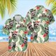 thumbnail image 3 of Camisas hawaianas holgadas y transpirables de manga corta con estampado 3D de mapache y rata para hombre y mujer, para fiestas en la playa, para verano, 3 of 5
