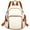 S81-Beige/Brown-A, variant on ALTOSY Anti-Theft Backpack Soft Leather Backpack for Women Fashion Shoulder Bag Purse S81 Wine Red