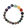 thumbnail image 2 of Bead Chakra Bracelet 7 Chakras Healing Crystals Bracelet Meditation Relax Stress Relief Crystal Bracelet for Women Men Type 1, 2 of 3