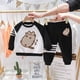 thumbnail image 2 of Pusheen-Conjunto de sudadera con dibujos animados para niño, 2023 algodón puro, cálido y cómodo, ropa para el hogar, regalos de Navidad, 100, 2 of 4