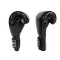 thumbnail image 4 of sikiwind Boxing Gloves for Kids Youth Age 3-12 Years,PU Leather Sponge Filled for Toddler and Youth for Thai Boxing Training(Black), 4 of 5