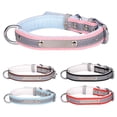 thumbnail image 4 of XS - Collar reflectante de microfibra para perros y gatos pequeños, medianos y grandes (machos/hembras) - Collar con placa de identificación/medalla personalizada para perros, gatos, gatitos, cachorro, 4 of 5