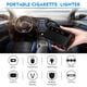 thumbnail image 5 of Cargador de coche Fast Charge 3.0, divisor de encendedor de cigarrillos, 12 V/24 V, 3 enchufes, 180 W, apagado, con 4 puertos USB, cargadores de plástico para coches., 5 of 7
