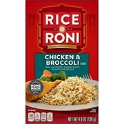 Rice-A-Roni Chicken & Broccoli Rice & Vermicelli Mix Packaged Meal, 4.9 oz Shelf-Stable Box