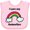 AD-Pink, variant on Inktastic I Love my Godmother Boys or Girls Baby Bib