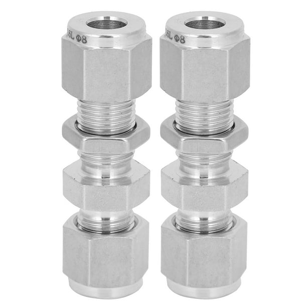 Stainless Steel Fitting Bulkhead, Compression Bulkhead, High Pressure