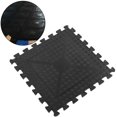 thumbnail image 4 of Estera de goma para el suelo, 5 piezas, alfombrilla de goma para el suelo, alfombrilla para ejercicios, almohadilla para el suelo, funcionamiento suave, 4 of 8