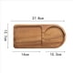 thumbnail image 4 of 2X Bandeja de Café de Madera Bandeja de Desayuno para Servir Alimentos ArtíCulos de Café para HosteleríA DecoracióN de ArtíCulos de Té Accesorio de DecoracióN de Mesa C, 4 of 5