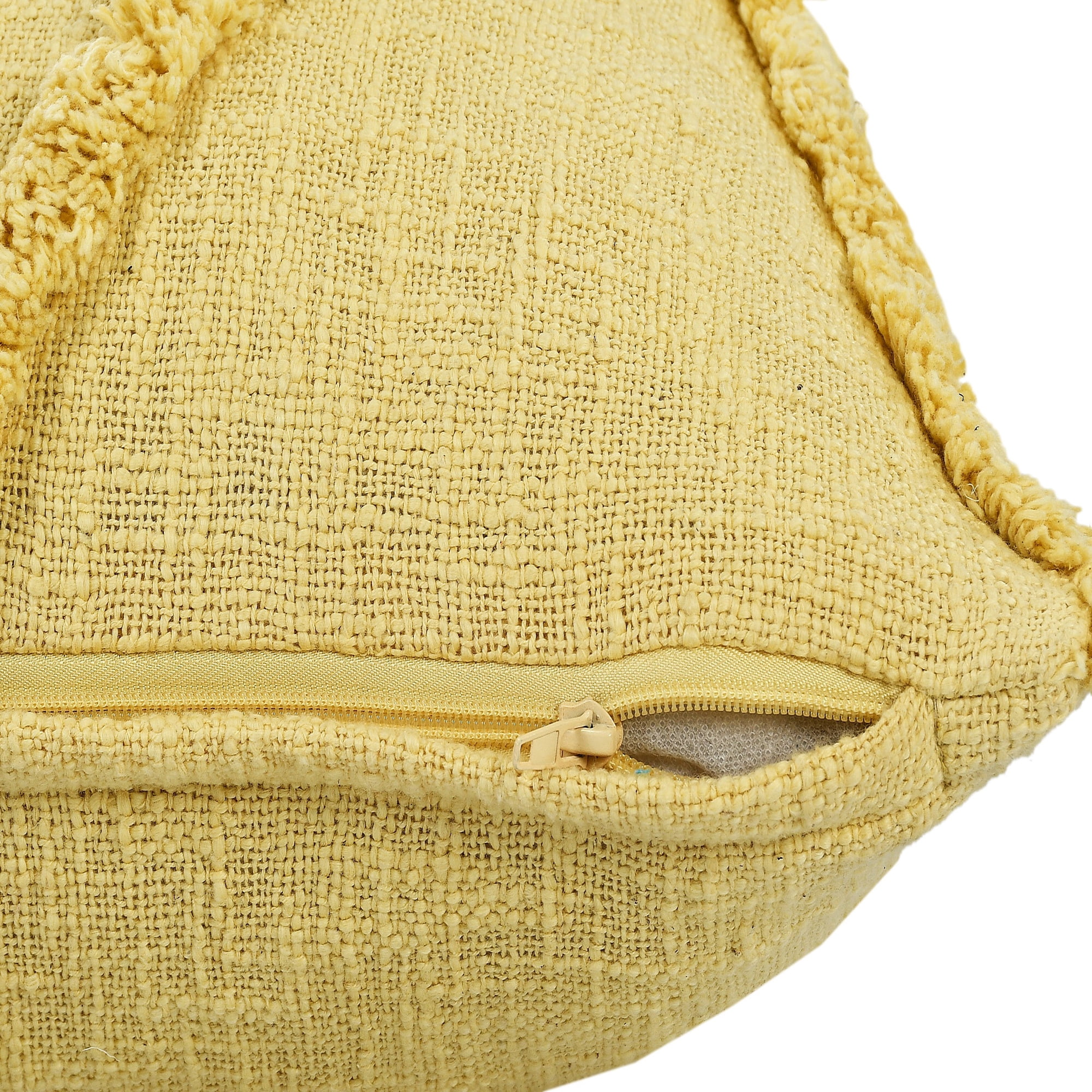 LR Home Riley Pineapple Geometric Transitional Cotton Indoor Throw Pillows, 20" x 20", Set of 2
