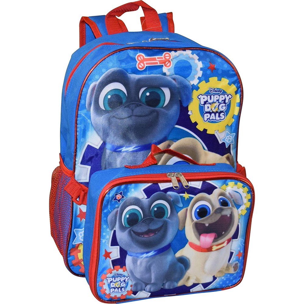 Puppy Dog Pals 16" Backpack W/ Detachable Lunch Box