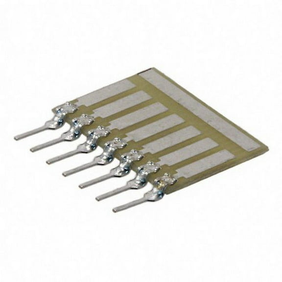 7 Pin SIP Discrete Surface Mount Integrated Circuit Adapter (0.7" x 0.5")
