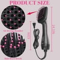 thumbnail image 7 of Hair Dryer Brush Blow Dryer Brush in One,3 in 1 One Step Hair Dryer and Styler,Negative Ion Hair Straightener Hot Air Styling Tool for Straightening Drying Smoothing, 7 of 7