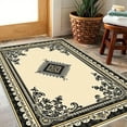 thumbnail image 3 of 1PC Vintage Style Regional Carpet Local Carpet, Lightweight Washable Easy-to-Manage Carpet Mat Festival Gift, Suitable for Living Room, Bedroom, Dining Room, Office, Hallway, Room Accessories, 3 of 8