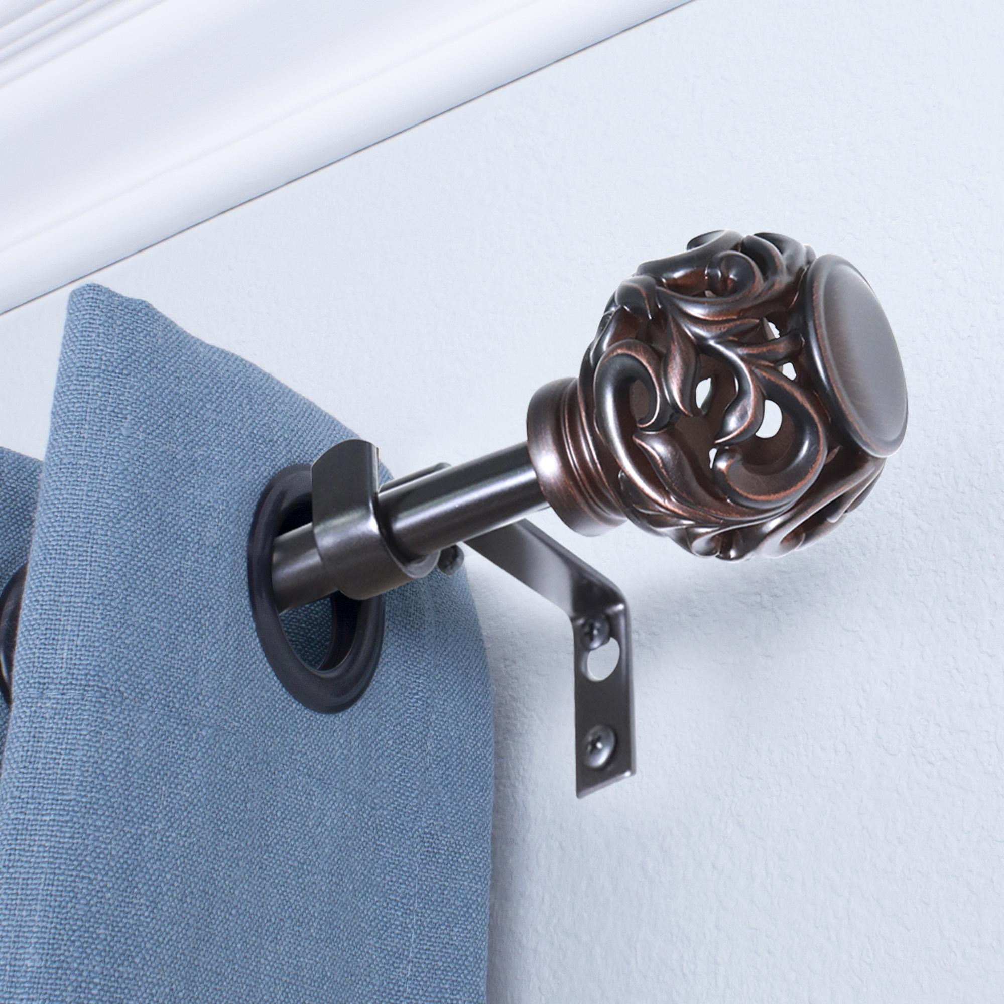 5/8" VINE OPEN BALL 86-128" GLOSS OILED BRONZE