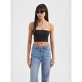 thumbnail image 3 of Strapless Basic Crop Top, 3 of 5